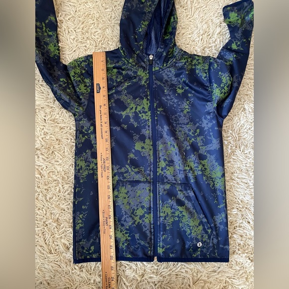 Xersion Boys Full Zip Hoodie Light Jacket Camo American Navy Size M 10/12 reg - Picture 6 of 12